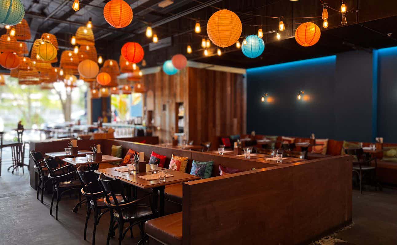 Enjoy Asian, Fusion, Vegan Options, Gluten Free Options, Restaurant, Private Dining, $$, Groups, Families, Special Occasion and Business Meetings cuisine at Nuuna in Wynyard Quarter, Auckland