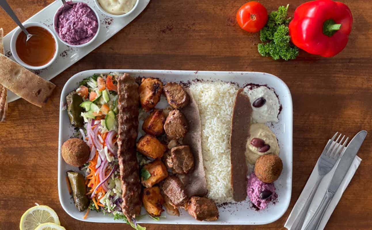 Enjoy Turkish, Gluten Free Options, Vegetarian options, Vegan Options, Restaurant, Indoor & Outdoor Seating, Wheelchair accessible, $$$, Groups, Families and Special Occasion cuisine at LoLo Kitchen in Mount Maunganui, Bay Of Plenty