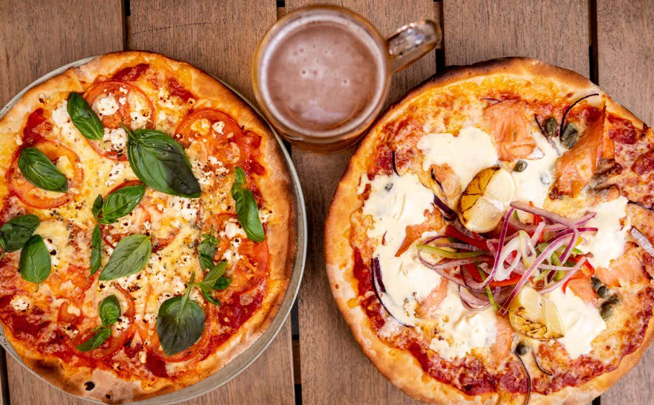 Enjoy Pizza and Craft Beer cuisine at Ponsonby Rd Lounge Bar in Rotorua