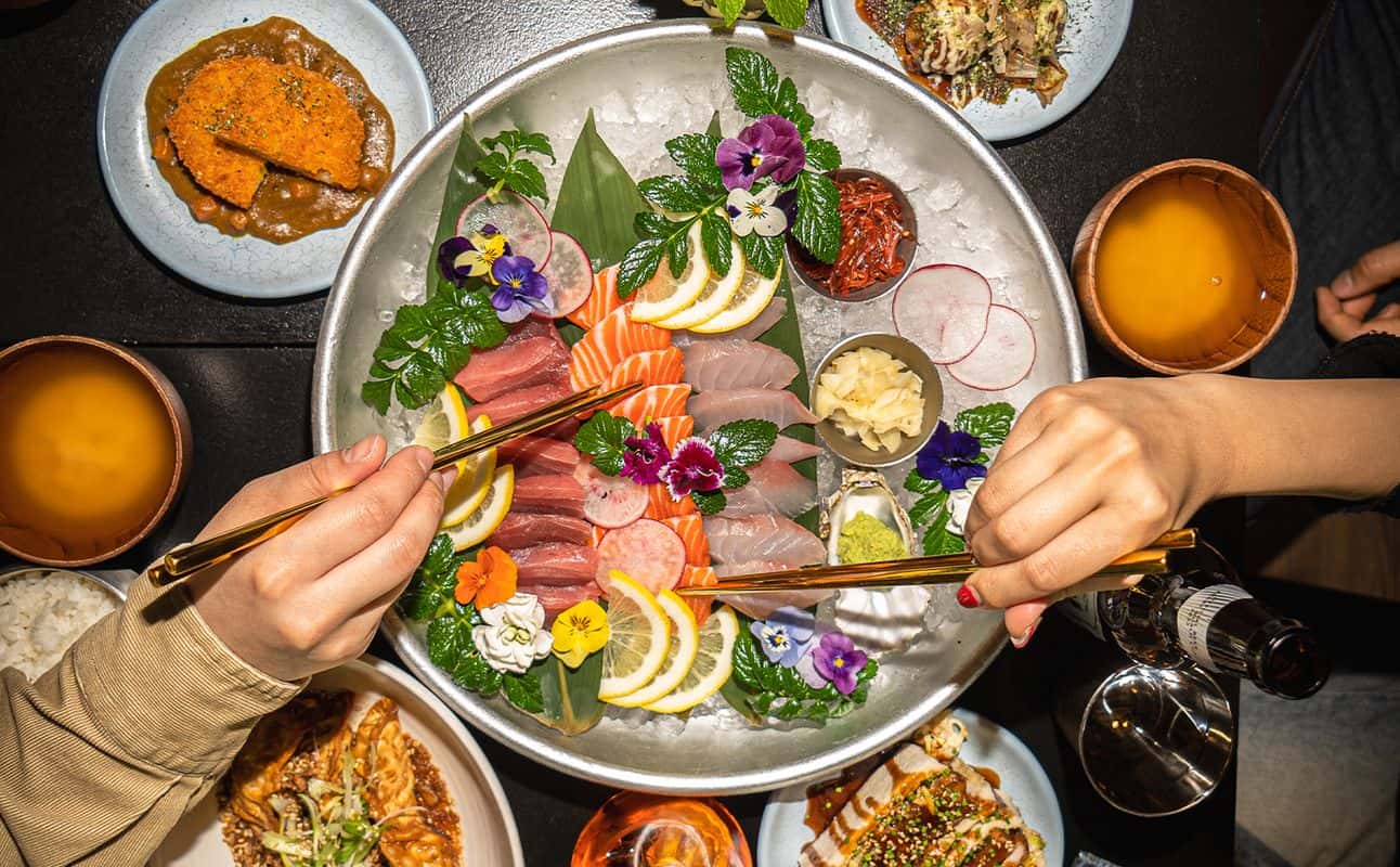 Enjoy Japanese, Sushi, Asian, Vegetarian options, Restaurant, Highchairs available, Dog friendly, $$$$, Families, Special occasion and Groups cuisine at YUME in Auckland City Centre, Auckland