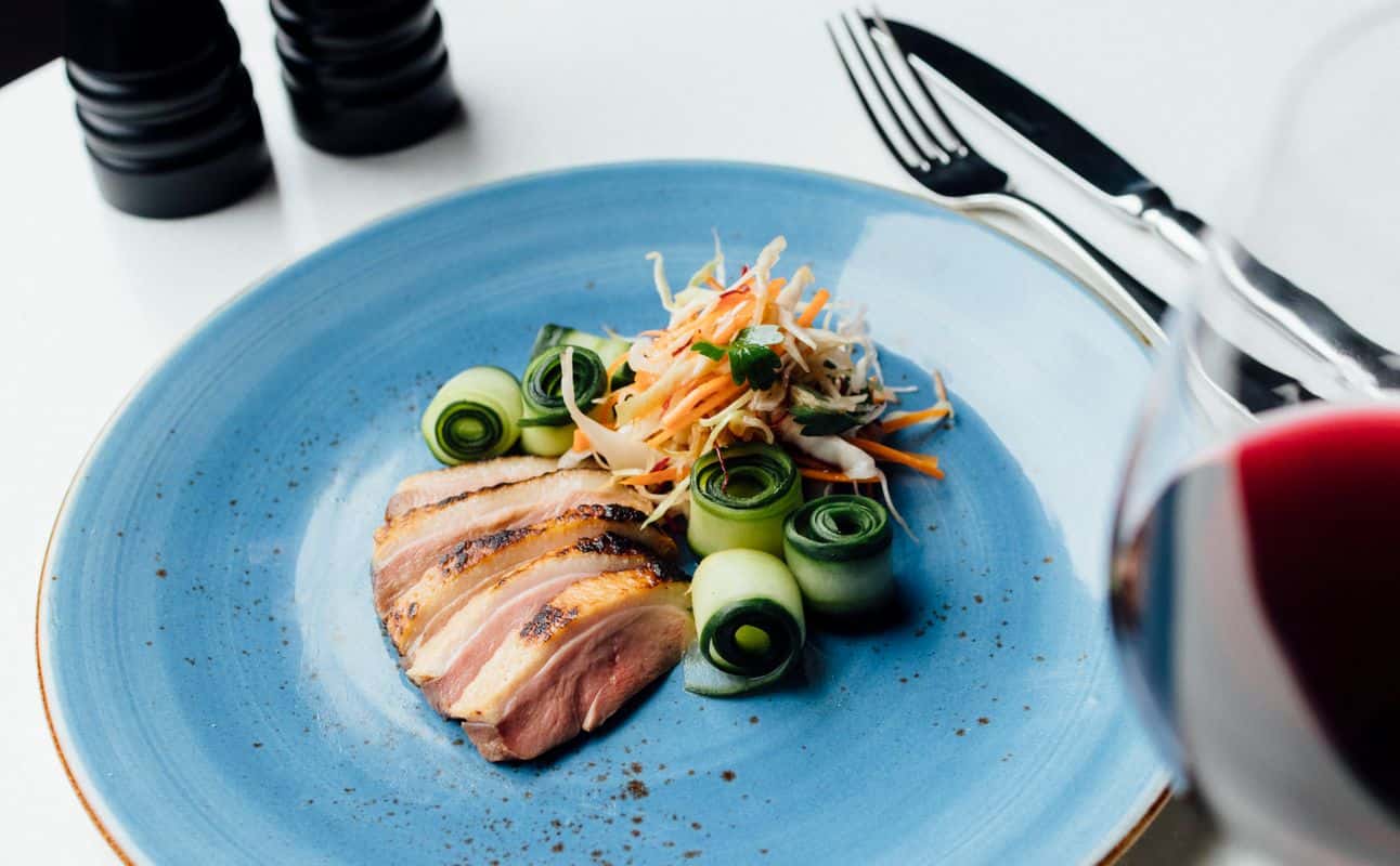 Enjoy International and New Zealand cuisine at Aria Restaurant in Auckland City Centre, Auckland
