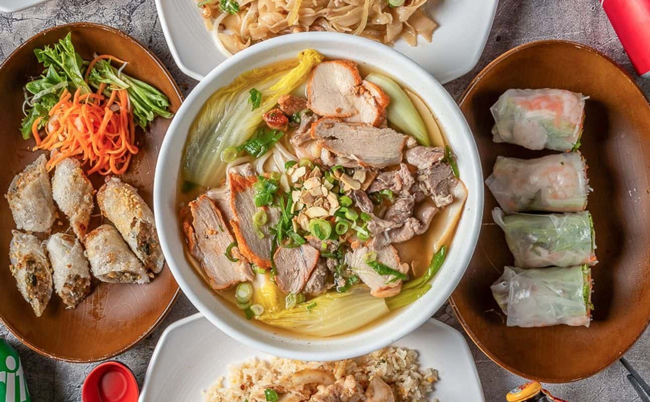 Enjoy Vietnamese, Vegetarian options, Restaurant, Free wifi, $$, Families, Groups and Special occasion cuisine at Five Star Vietnamese in Albany, Auckland