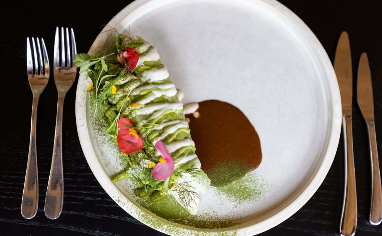 Enjoy New Zealand, European, Gluten Free options, Vegan options, Vegetarian options, Hotel restaurant, Free onsite parking, Table service, Indoor & outdoor seating, Wheelchair accessible, $$$$, Date night, Special occasion, Hidden gems and Local cuisine cuisine at Millhouse Restaurant in Arrowtown, Queenstown