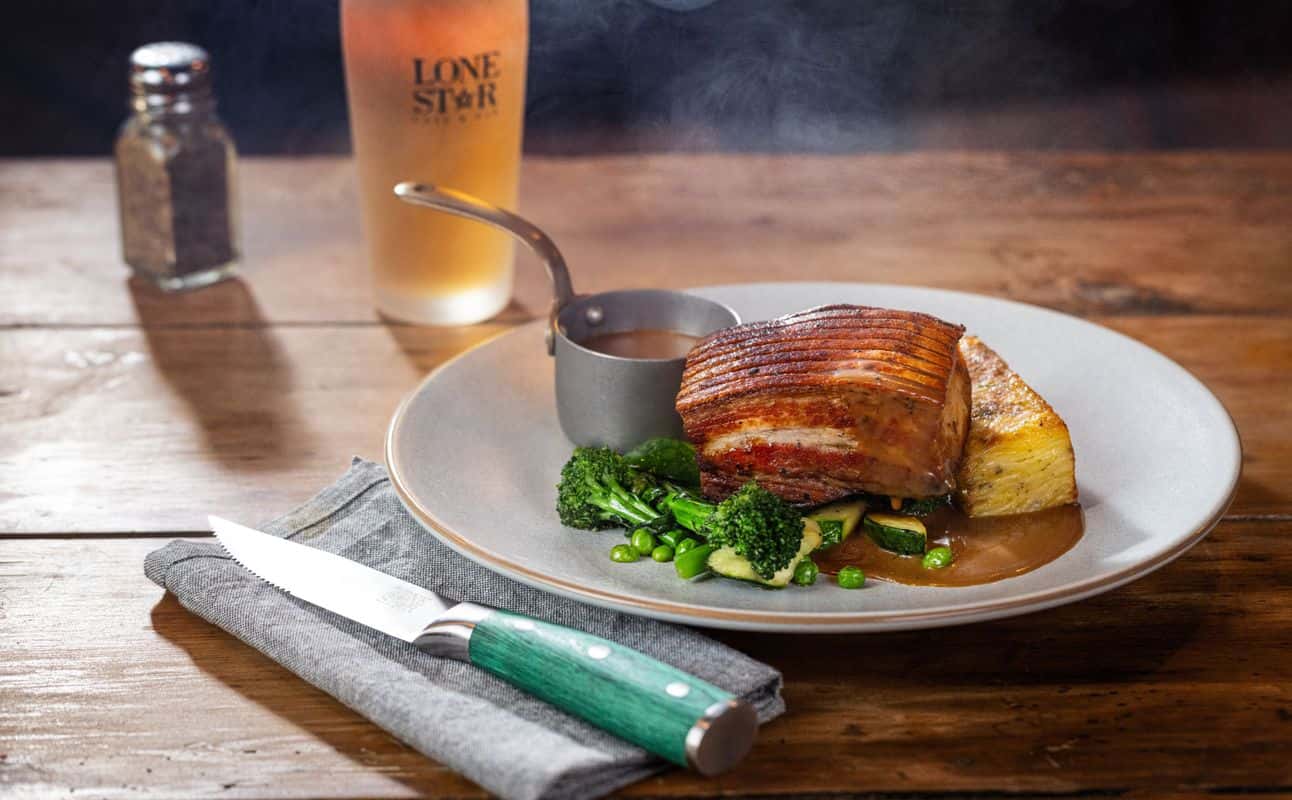 Enjoy Steakhouse, New Zealand, Gluten Free options, Vegan options, Vegetarian options, Restaurant, Bars & pubs, Indoor & outdoor seating, $$$$, Groups, Families, Kids and Date night cuisine at Lone Star Rototuna in Rototuna, Waikato