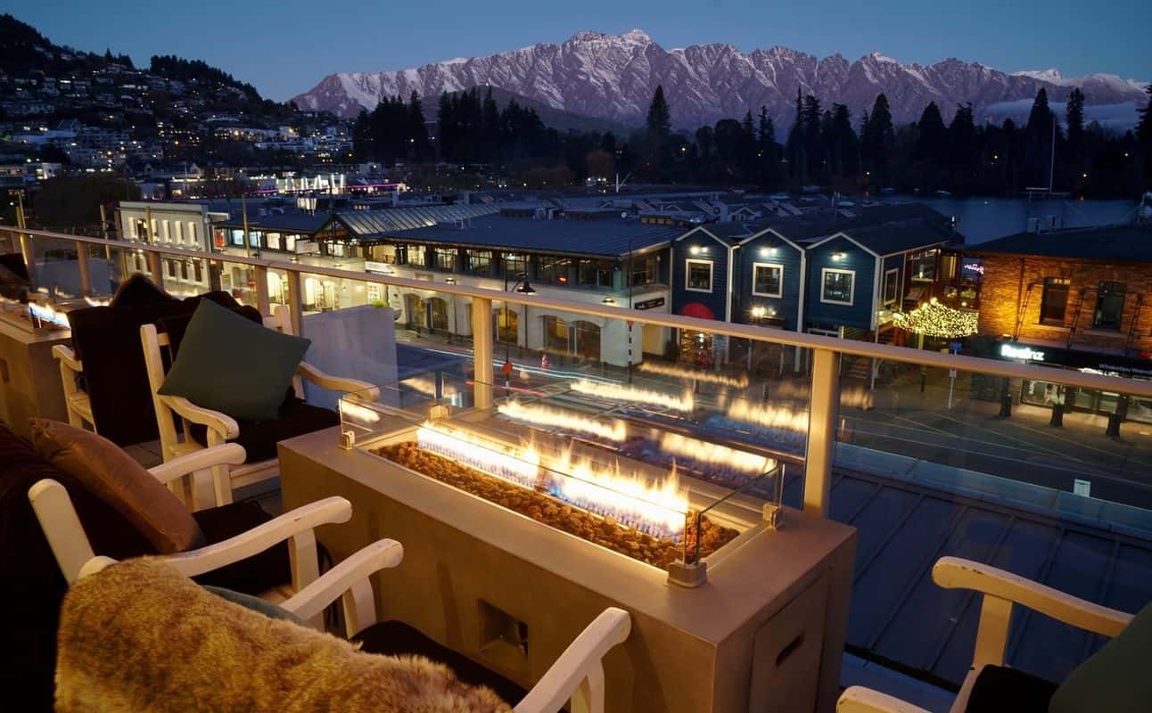 Enjoy New Zealand, Gluten Free options, Dairy free options, Vegetarian options, Restaurant, Hotel restaurant, Private dining, Waterfront, Table service, Free onsite parking, $$$, Families, Date night, Hidden gems and Views cuisine at The Balcony in Queenstown CBD, Queenstown