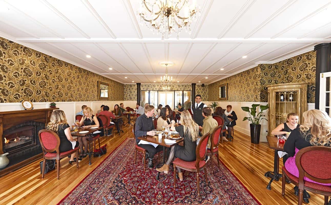 Enjoy New Zealand cuisine at Duke's Restaurant & Bar in Rotorua