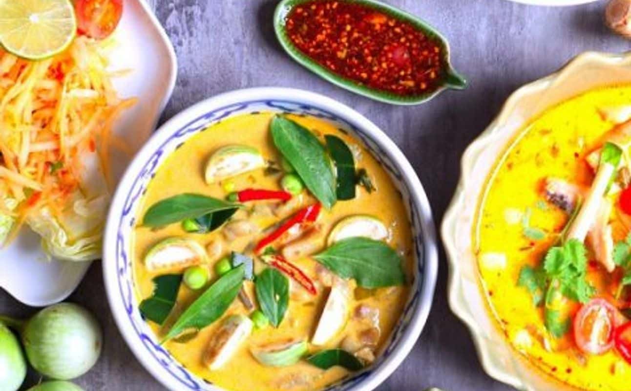 Enjoy Thai cuisine at Sabai Sabai Organic Thai Kitchen in Glendene, Auckland