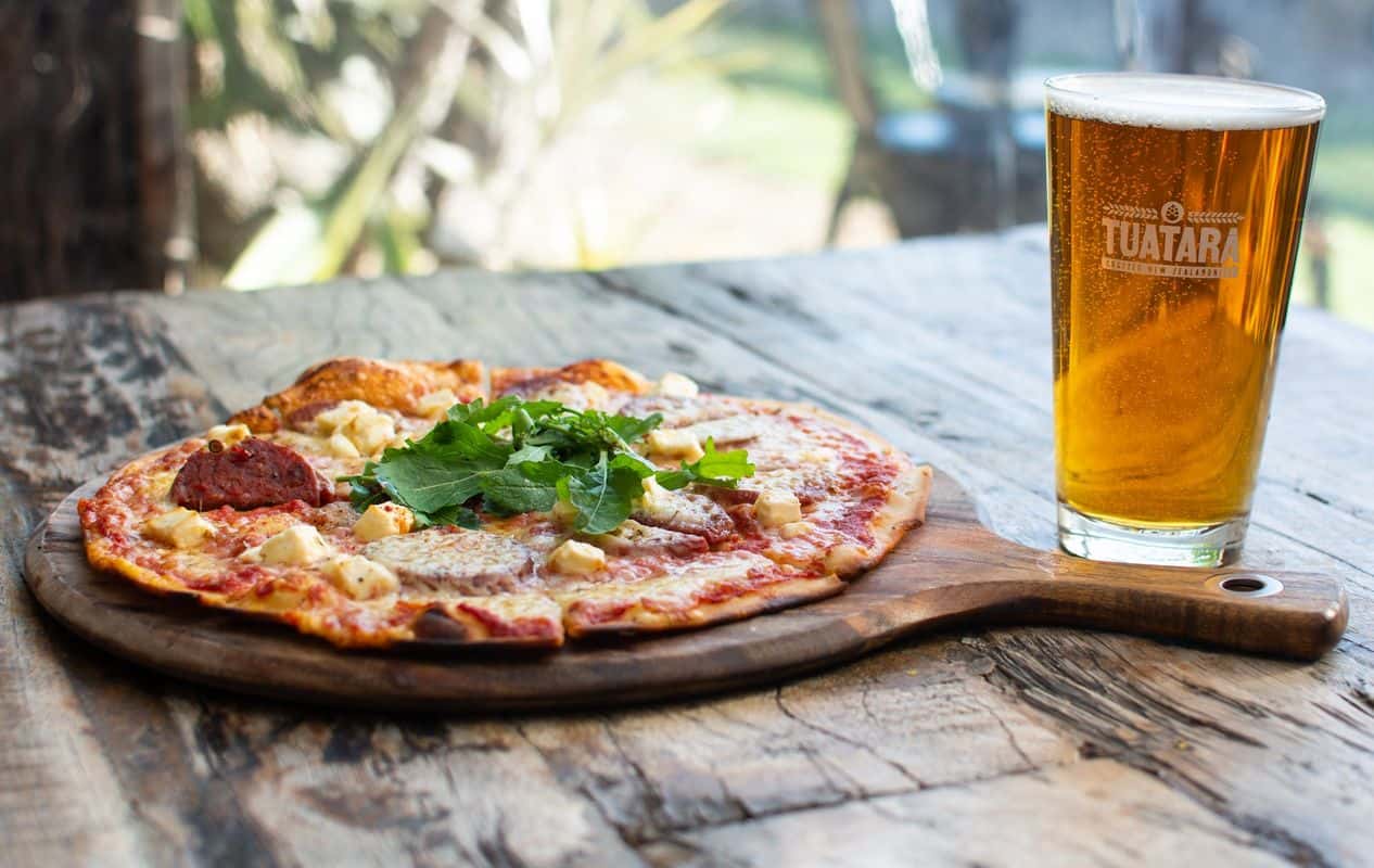 Enjoy New Zealand and Pub Food cuisine at Tuatara Tap Room in Paraparaumu, Kapiti Coast
