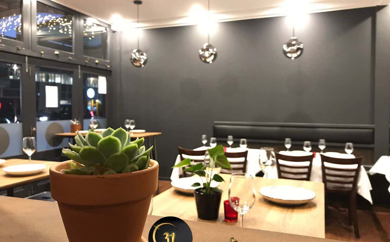 Enjoy Indian and Fusion cuisine at 31 Bar & Eatery in Ponsonby, Auckland