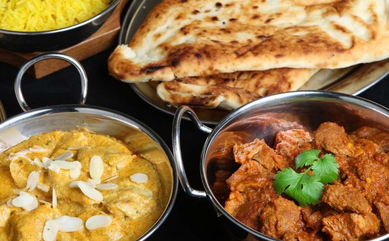 Enjoy Indian, Vegan Options, Halal, Restaurant, Wheelchair accessible, Indoor & Outdoor Seating, $$, Groups and Families cuisine at Delhi-6 in Waltham, Christchurch