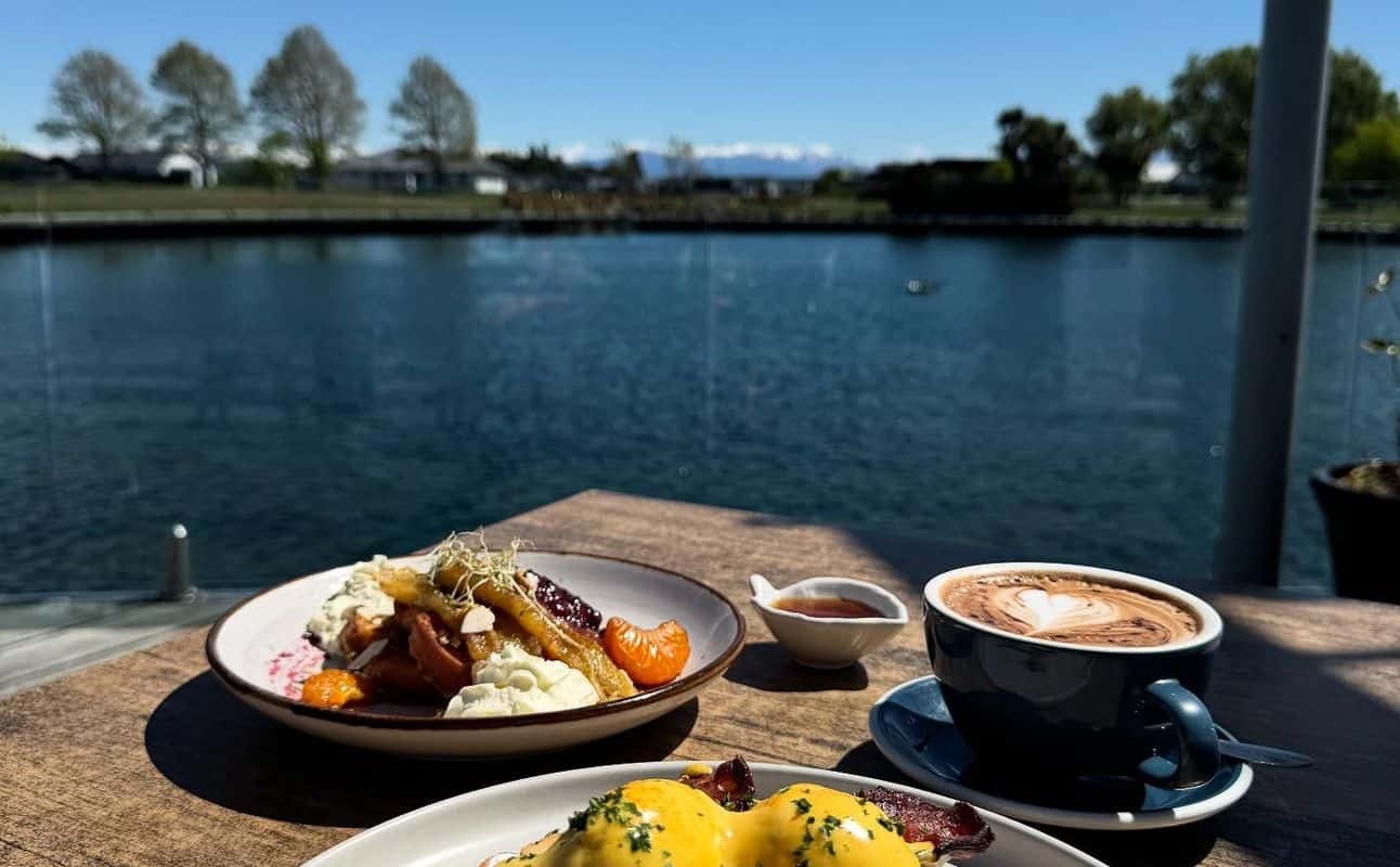 Enjoy European, Casual dining, New Zealand, Vegetarian options, Gluten Free options, Restaurant, Cocktail bar, Bars & pubs, Wheelchair accessible, Private dining, Table service, Indoor & outdoor seating, $$, Groups, Families, Special occasion, Date night, Local cuisine, Hidden gems and Views cuisine at The Lake House in Ashburton, Canterbury Townships