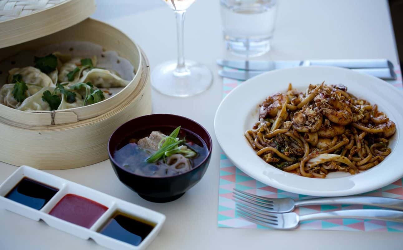 Enjoy International and Pizza cuisine at Bazaar Interactive Marketplace in Queenstown CBD, Queenstown