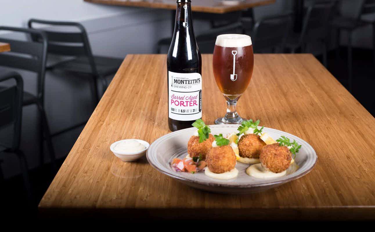 Enjoy Small Plates, Wine Bar and Craft Beer cuisine at Taylors on Hurstmere in Takapuna, Auckland