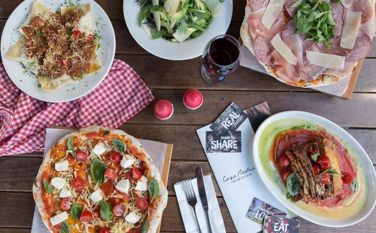 Enjoy Italian and Pizza cuisine at Casa Nostra in Ferrymead, Christchurch