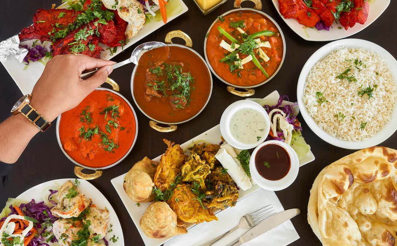 Enjoy Indian and Vegetarian cuisine at The Great India in Avonside, Christchurch