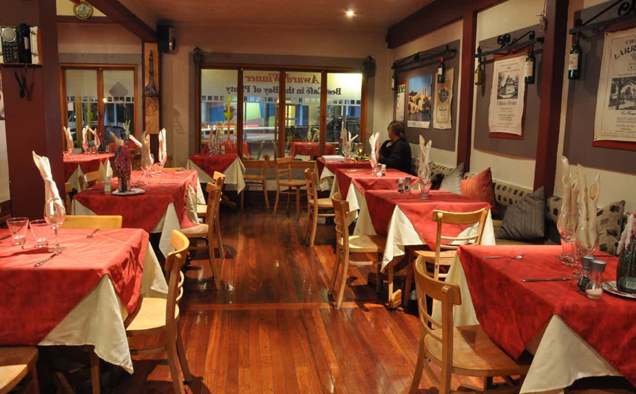 Enjoy French cuisine at Cafe Versailles in Tauranga, Bay Of Plenty