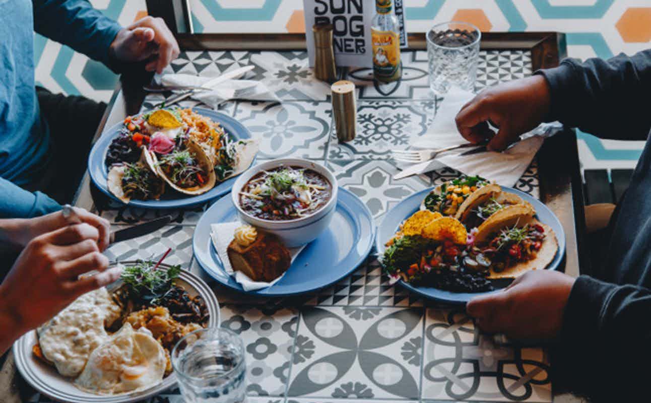 Enjoy Mexican cuisine at Sun Dog Diner in Christchurch Central, Christchurch