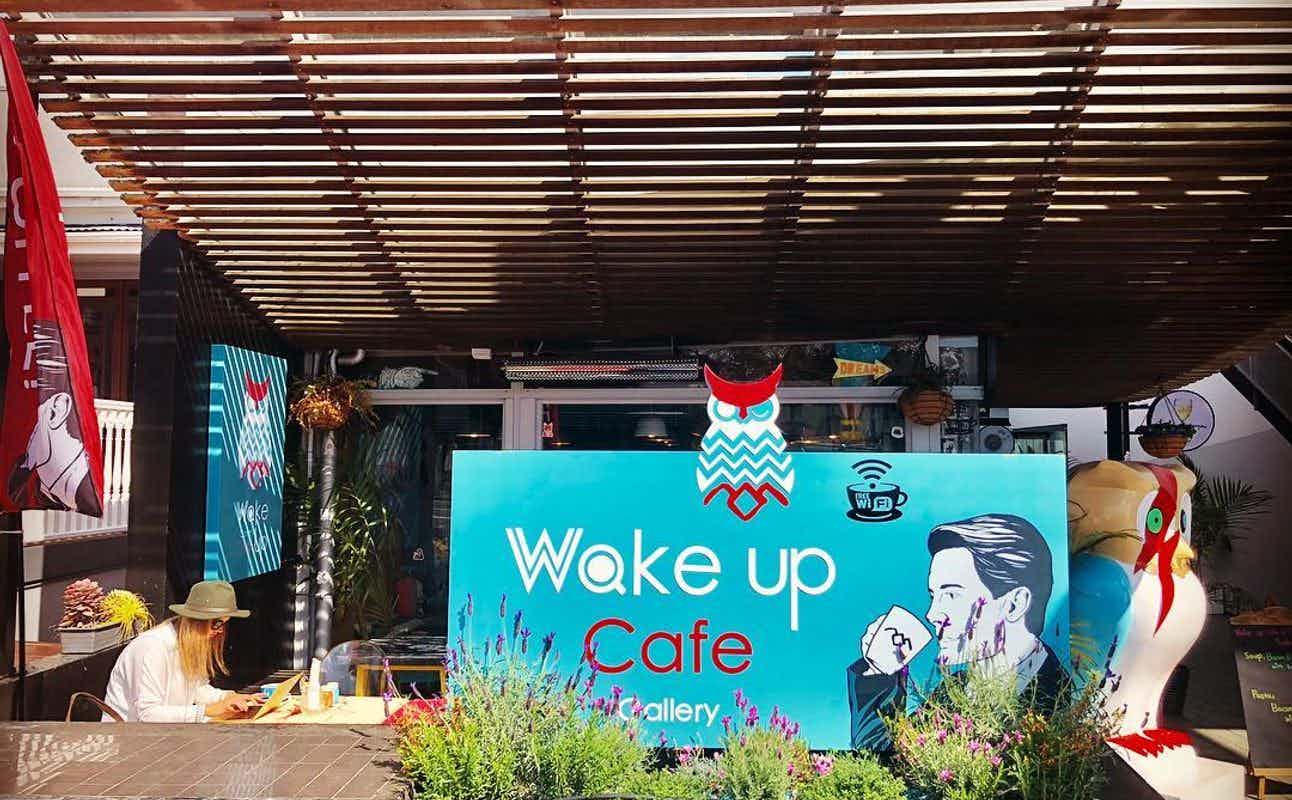 Enjoy Cafe and New Zealand cuisine at Wake Up Gallery Cafe in Parnell, Auckland
