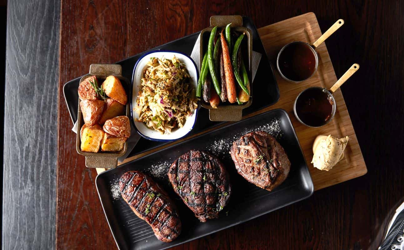 Enjoy Steakhouse, Gluten Free options, Vegetarian options, Bars & pubs, Private dining, Free onsite parking, Street parking, Indoor & outdoor seating, Wheelchair accessible, Highchairs available, Table service, Non-smoking, Free wifi, $$$$, Special occasion and Groups cuisine at Bloody Mary's in Christchurch Central, Christchurch