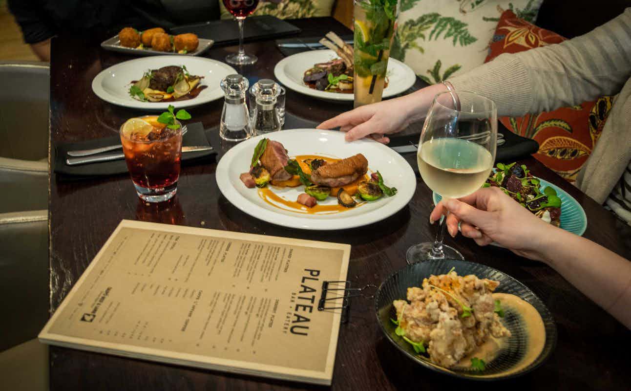 Enjoy New Zealand, Seafood and Craft Beer cuisine at Plateau Bar + Eatery in Taupo