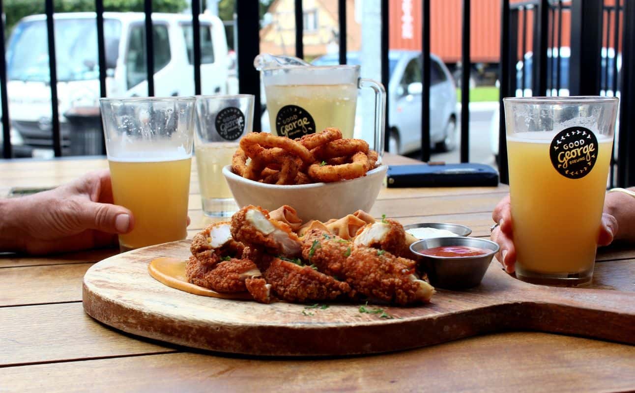 Enjoy Pub Food, New Zealand, Dairy free options, Gluten Free options, Vegan options, Vegetarian options, Bars & pubs, Indoor & outdoor seating, Wheelchair accessible, $$, Groups and Families cuisine at Merchant of Matamata in Matamata, Waikato