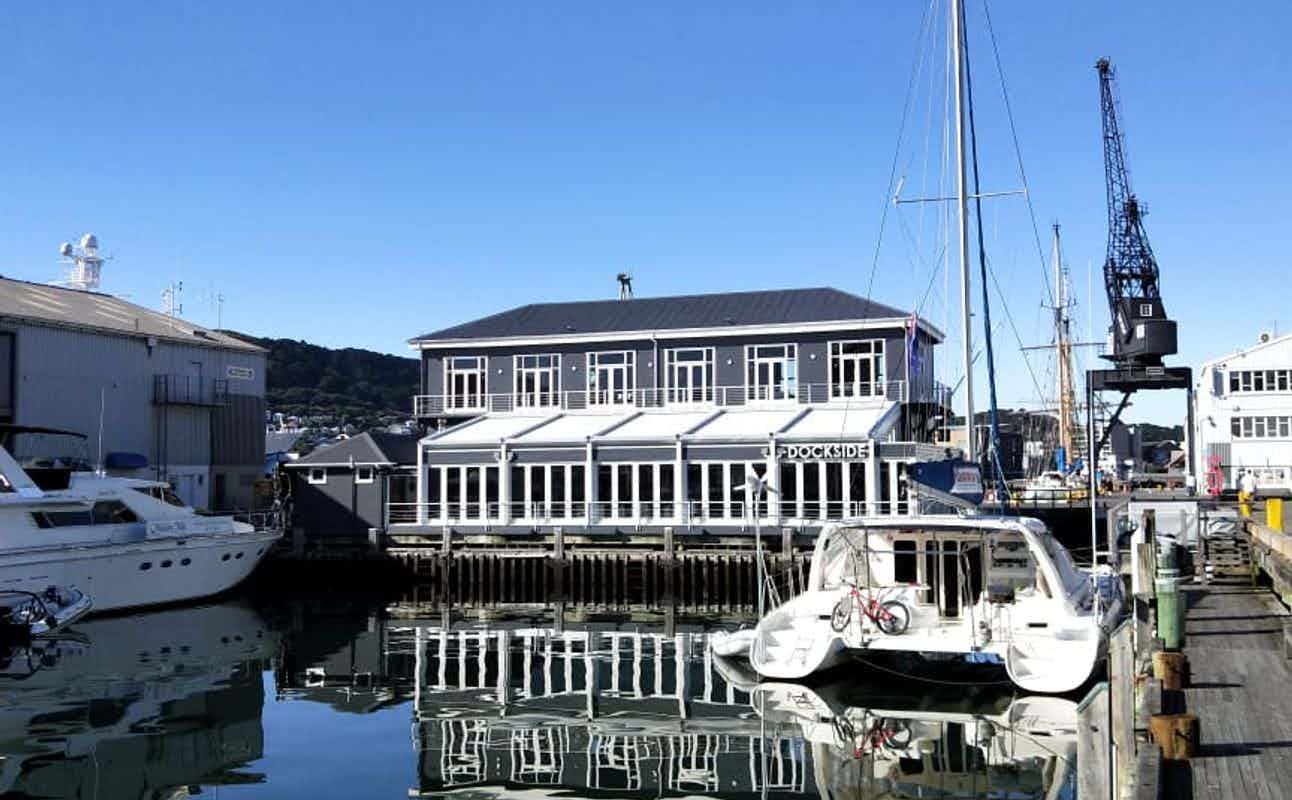 Enjoy Seafood and European cuisine at Dockside in Wellington City Centre, Wellington