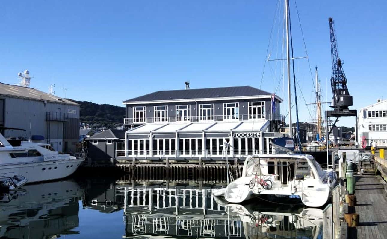 Enjoy Seafood, European, Gluten Free options, Vegan options, Vegetarian options, Restaurant, Late night, Indoor & outdoor seating, Private dining, Wheelchair accessible, Table service, $$$$, Date night and Families cuisine at Dockside in Wellington City Centre, Wellington
