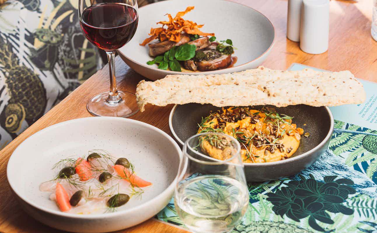 Enjoy New Zealand, Eastern European, Vegetarian options, Gluten Free Options, Bars & Pubs, Indoor & Outdoor Seating, $$$, Local Cuisine and Families cuisine at The Lula Inn in Viaduct Harbour, Auckland