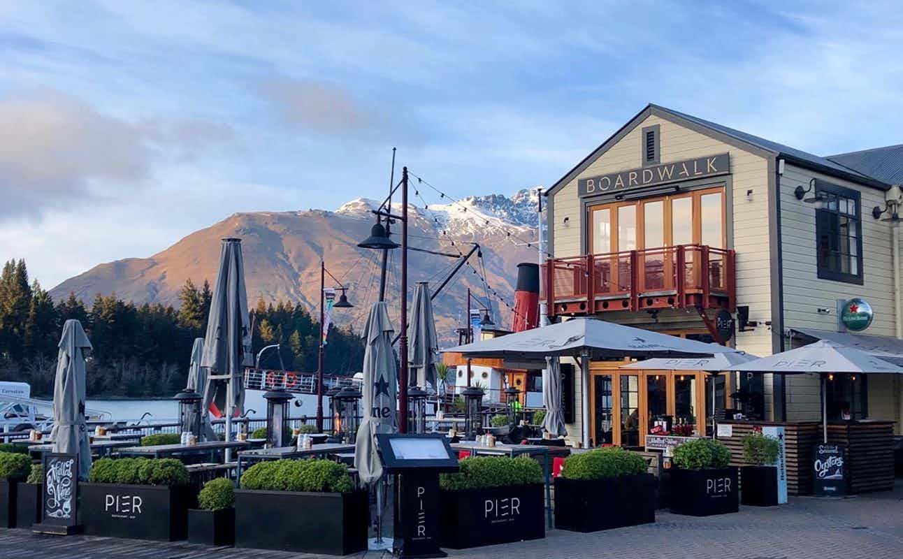 Enjoy Seafood and Steakhouse cuisine at Boardwalk in Queenstown