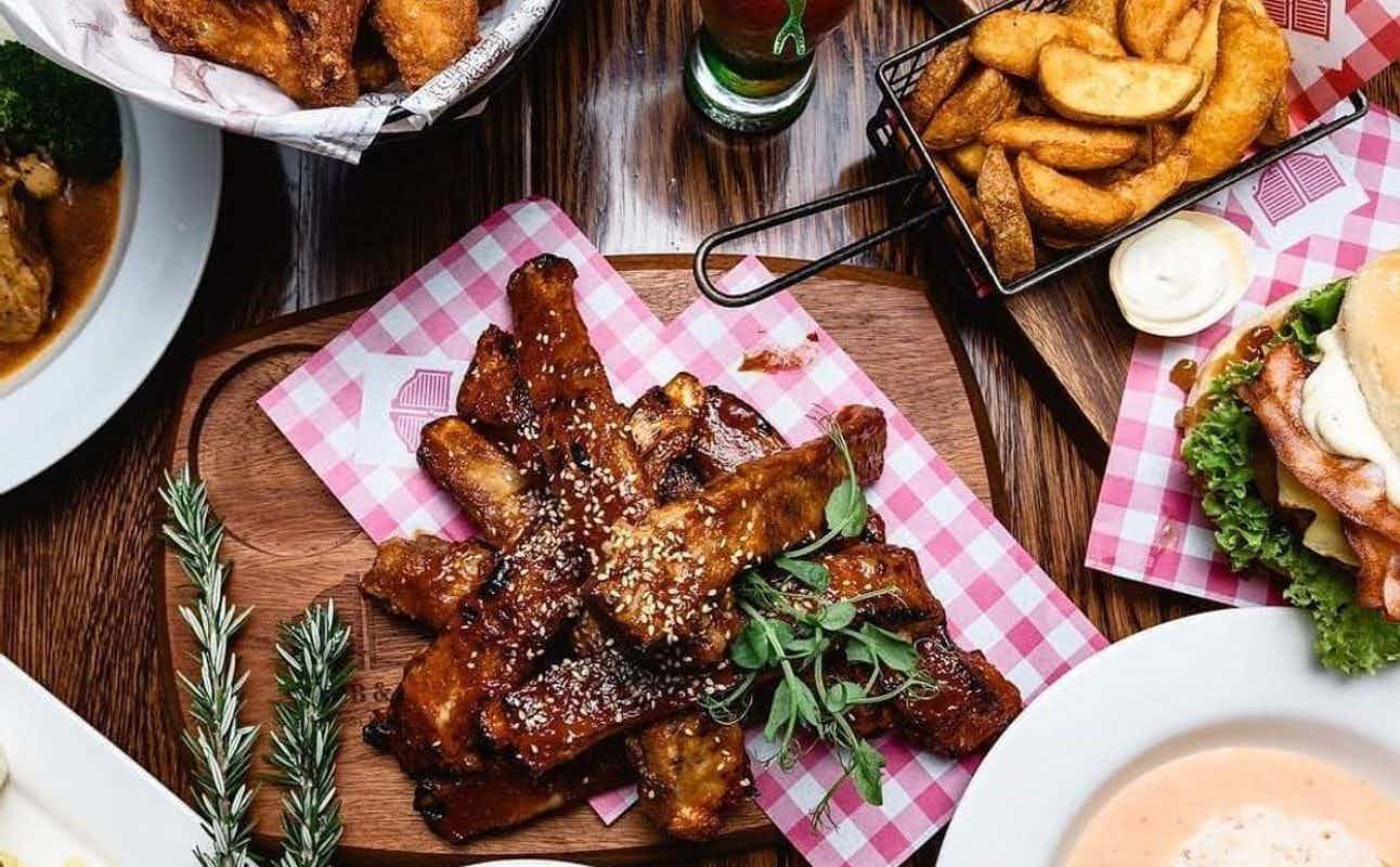 Enjoy Family and Steakhouse cuisine at Cobb & Co at the Railway Station in Dunedin Central, Otago