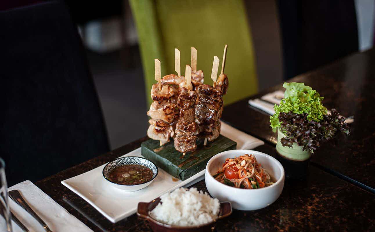 Enjoy Asian and Thai cuisine at My Thai Lounge in Queenstown