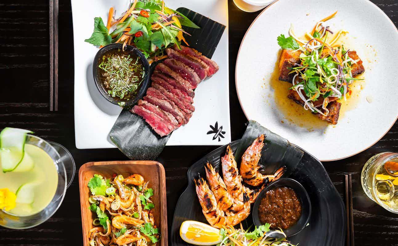 Enjoy Asian and Fusion cuisine at Black Rice Asian Fusion in Albany, Auckland