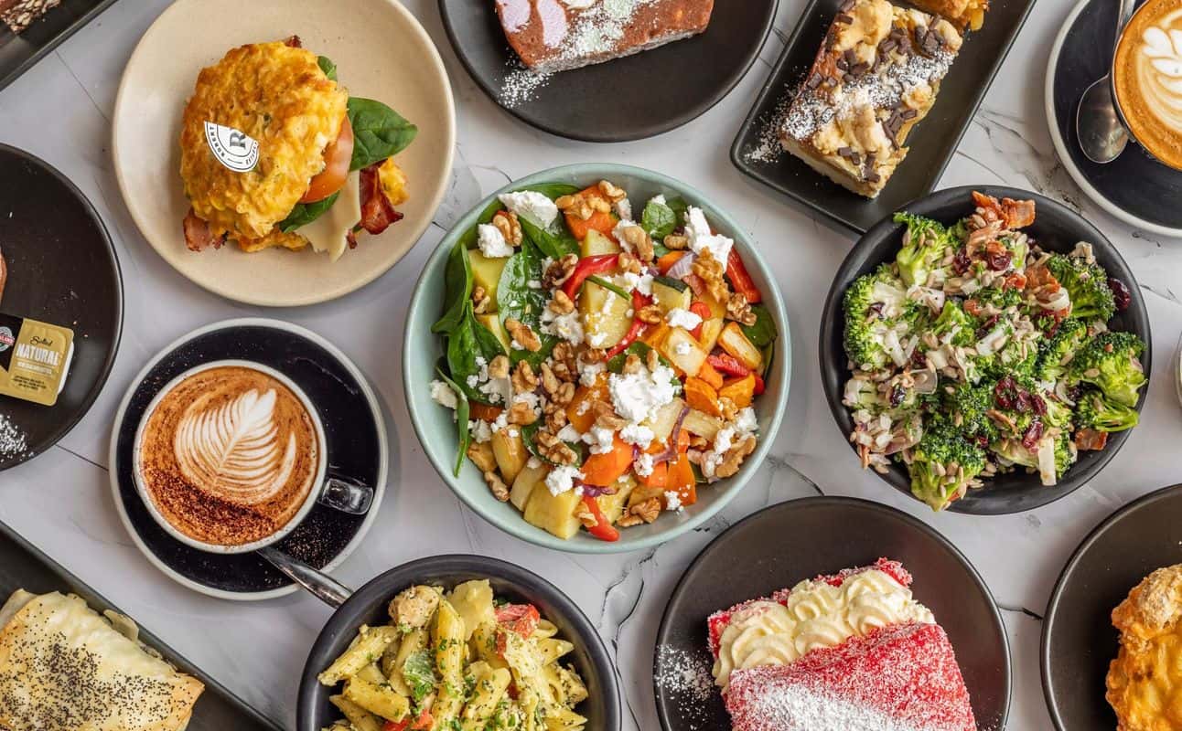 Enjoy Cafe, Breakfast, New Zealand, Gluten Free options, Vegan options, Vegetarian options, Cafe, Highchairs available, Wheelchair accessible, Child friendly, $$, Families, Groups and Business meetings cuisine at Robert Harris Rolleston in Rolleston, Christchurch