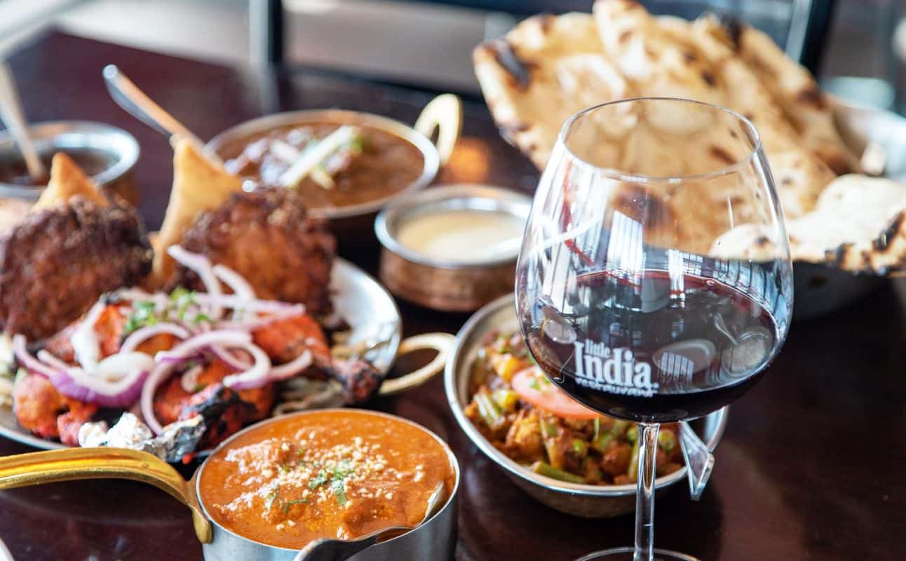Enjoy Asian, Indian and Vegetarian cuisine at Little India Spitfire in Spitfire Square, Christchurch