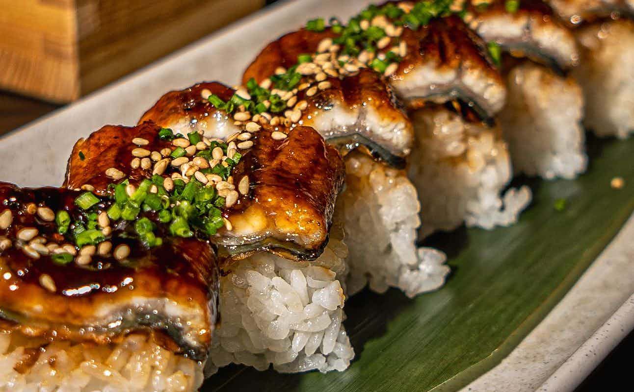 Enjoy Japanese, Sushi, Asian, Vegetarian options, Restaurant, Highchairs available, Dog friendly, $$$$, Families, Special Occasion and Groups cuisine at YUME in Auckland City Centre, Auckland