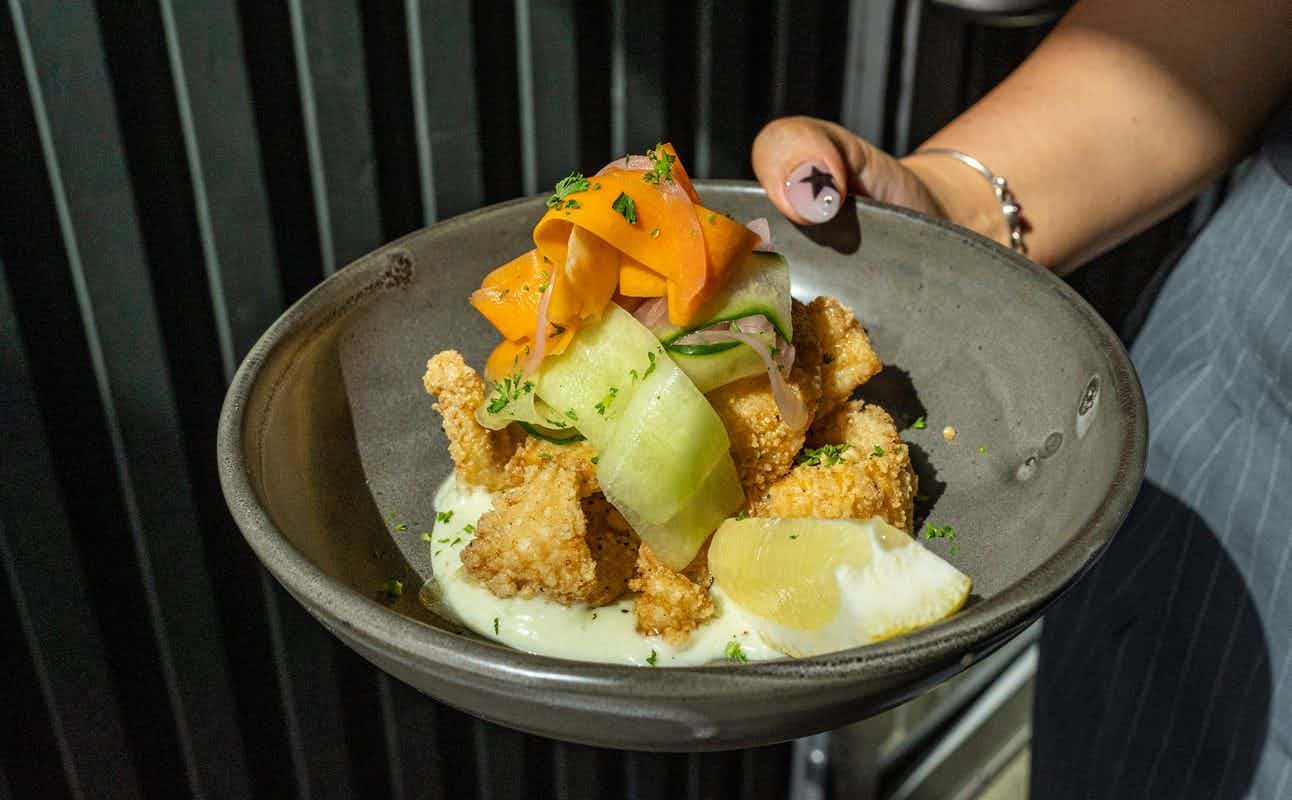 Enjoy Small Plates, International and Burgers cuisine at All Day Trader in Albany, Auckland