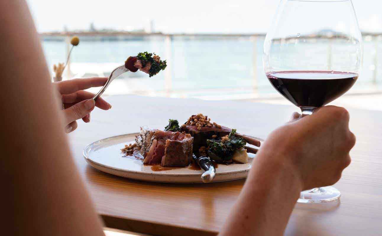 Enjoy Fine Dining, New Zealand and Seafood cuisine at FISH Restaurant in Viaduct Harbour, Auckland