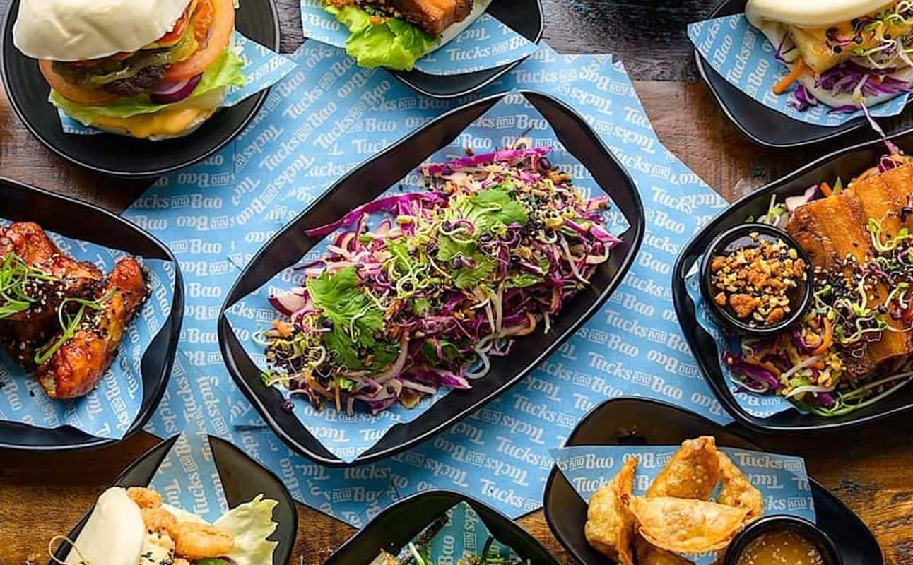 Enjoy Asian, International and Street food cuisine at Tucks & Bao - Newmarket in Newmarket, Auckland