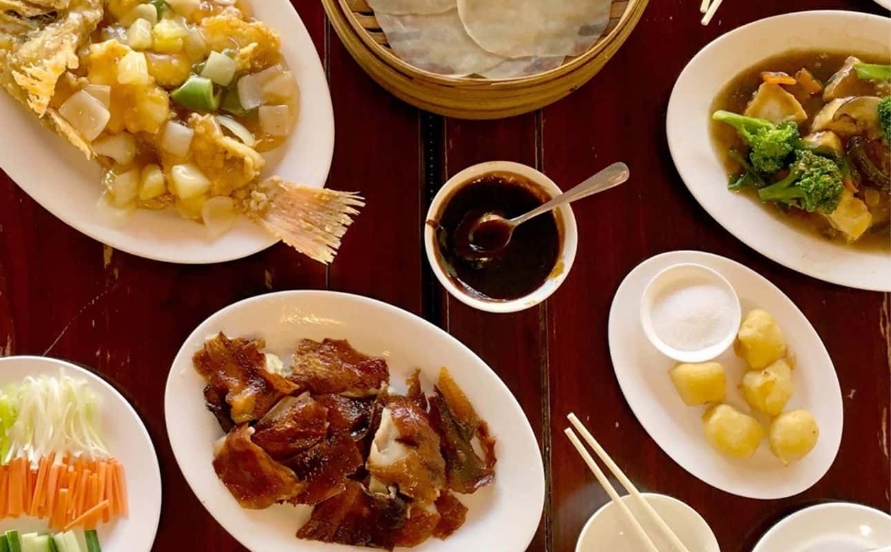 Enjoy Chinese, Vegetarian options, Restaurant, Street parking, Wheelchair accessible, Table service, $$$, Groups and Families cuisine at The Dragon Express Restaurant in Riccarton, Christchurch