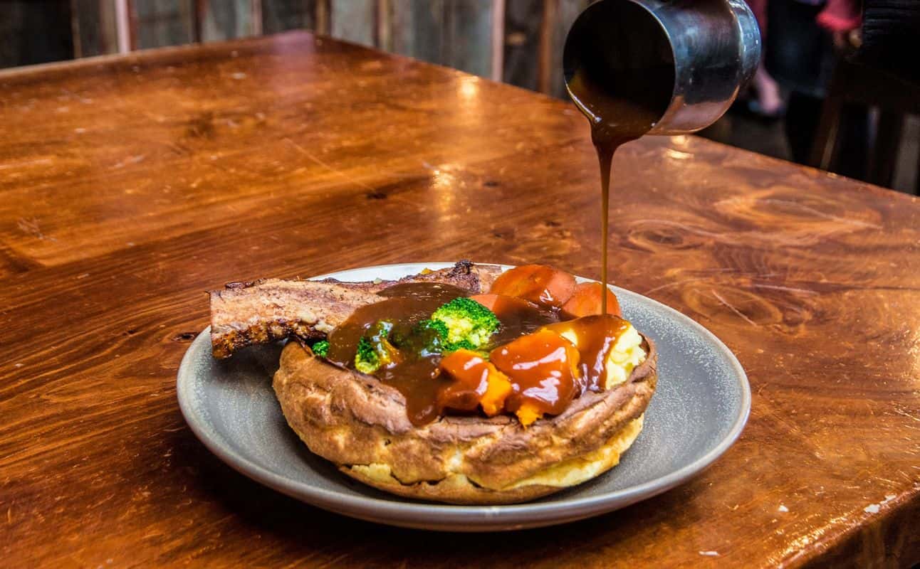 Enjoy Pub Food, Vegetarian options, Bars & pubs, Restaurant, Late night, Beer garden, $$, Groups and Bar scene cuisine at The Frankton Arm Tavern in Frankton, Queenstown