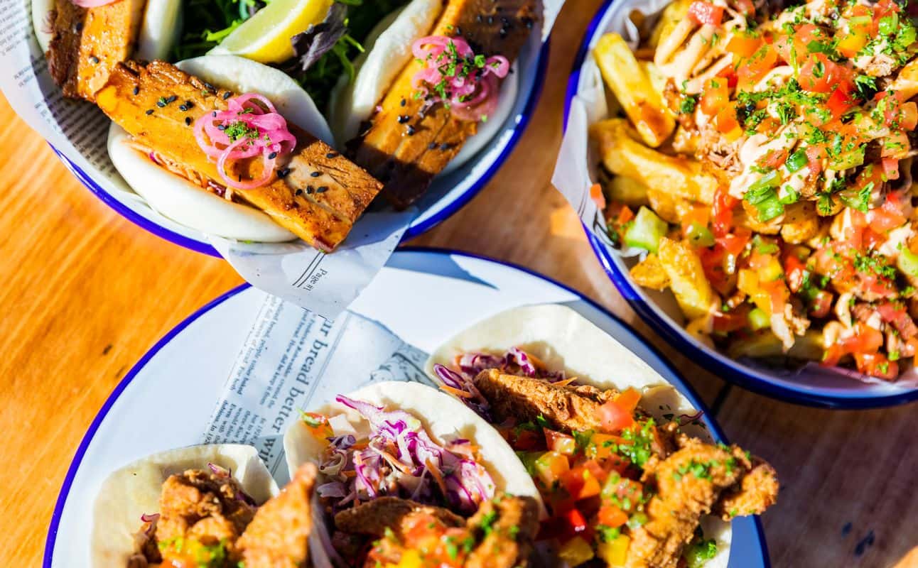 Enjoy Pub Food, New Zealand, Vegetarian options, Gluten Free options, Dairy free options, Vegan options, Bars & pubs, Gastropub, Indoor & outdoor seating, Wheelchair accessible, $$, Live music, Groups, Craft beer and Families cuisine at Sprig + Fern Tavern Tahuna in Tāhunanui, Nelson & Tasman District