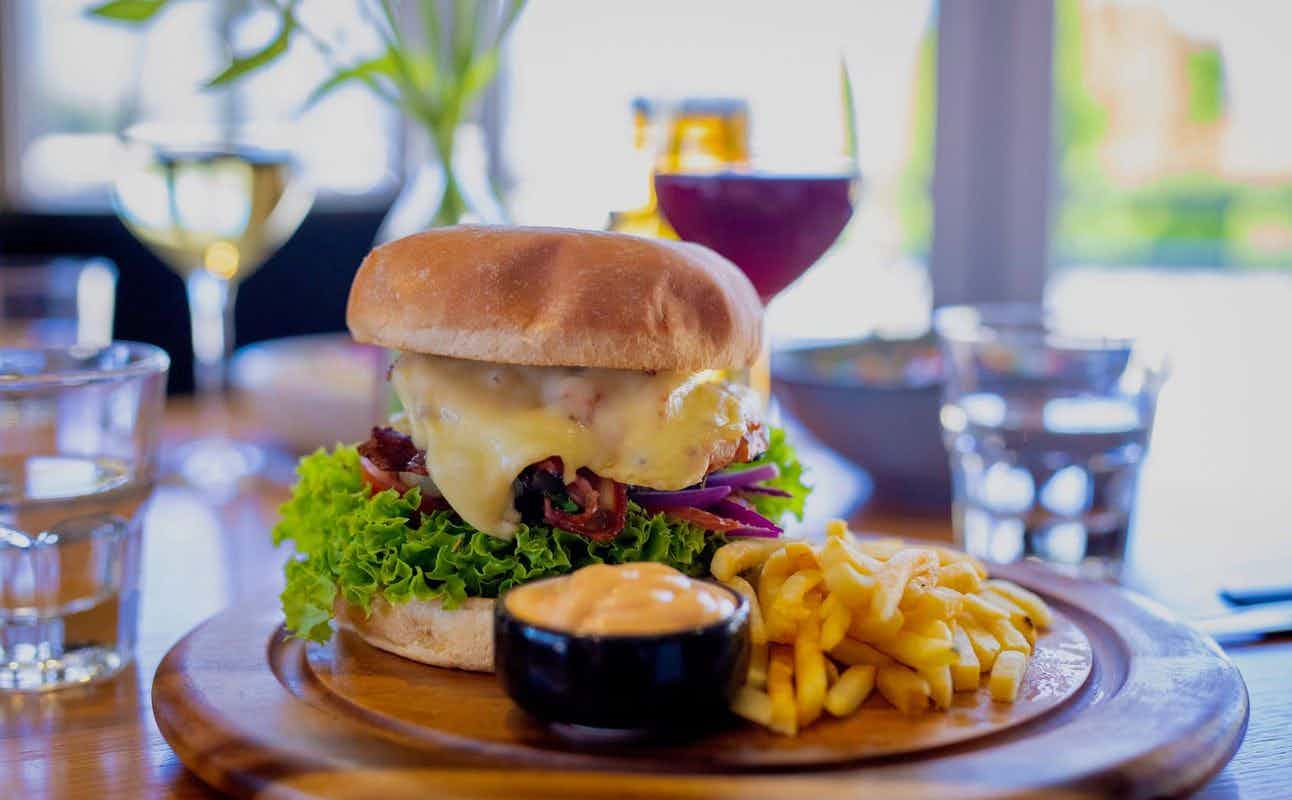Enjoy New Zealand, Vegetarian options, Gluten Free Options, Restaurant, $$, Local Cuisine, Special Occasion, Date night and R20 - Must be 20+ to enter premises. Valid photo identification to be shown upon request. cuisine at Wild Thyme Bar & Kitchen in Queenstown CBD, Queenstown