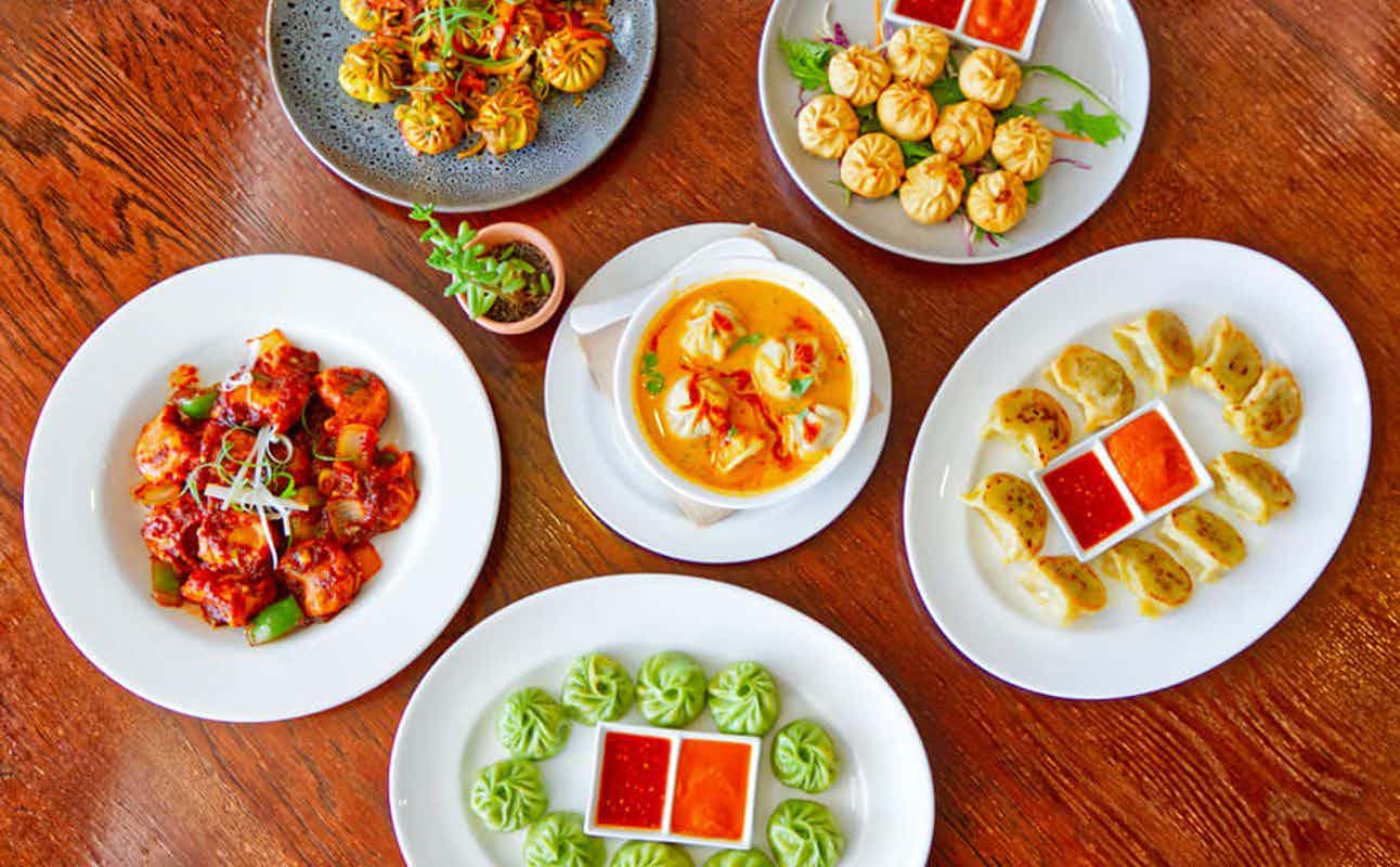 Enjoy Indian, Nepalese, Indo-Chinese, Gluten Free Options, Vegan Options, Vegetarian options, Restaurant, Street Parking, Highchairs available, Free Wifi, Table service, $$$, Groups and Families cuisine at Everest Dine in Parnell, Auckland