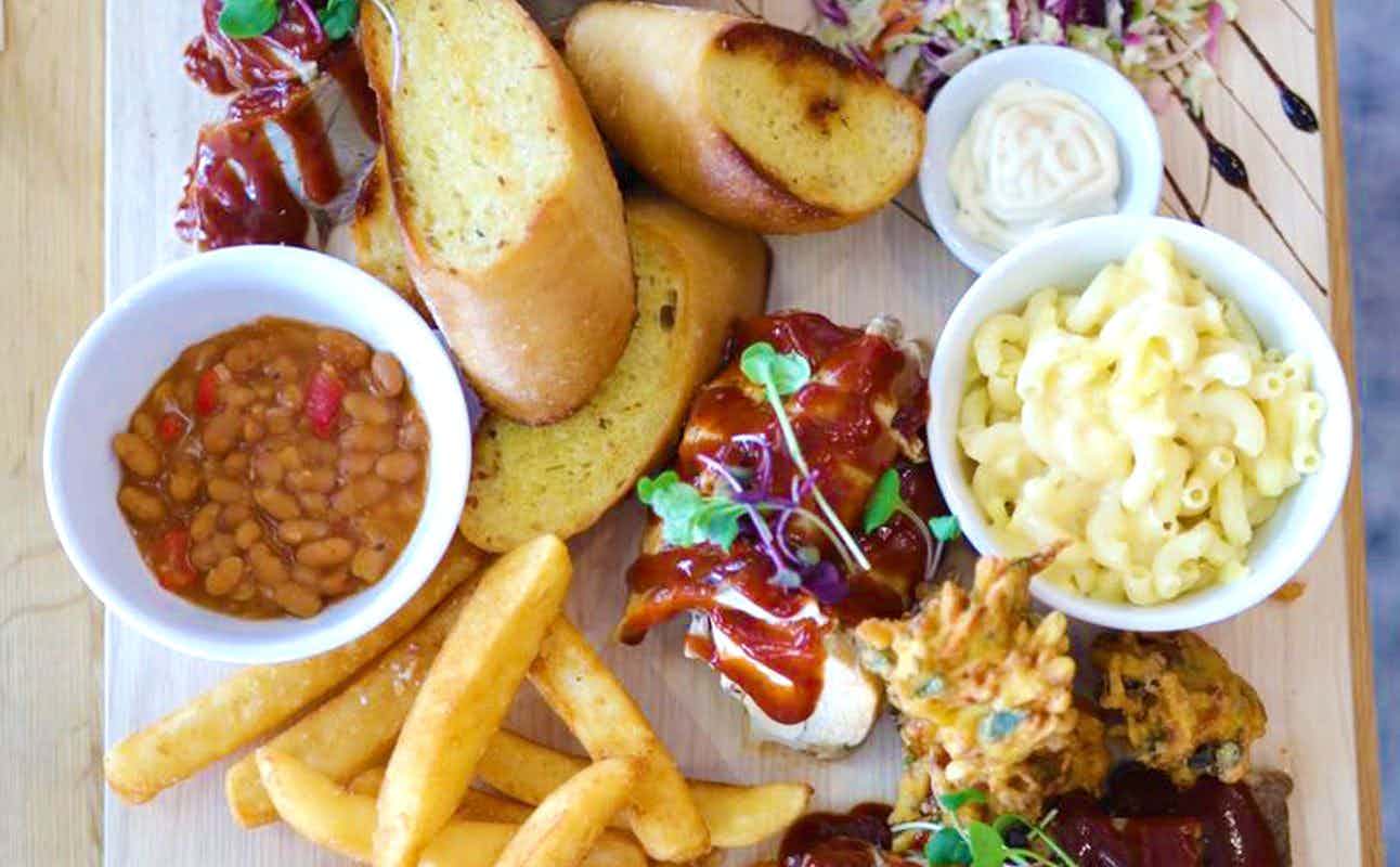 Enjoy Grill & Barbeque cuisine at Up In Smoke Restaurant in Hamilton, Waikato