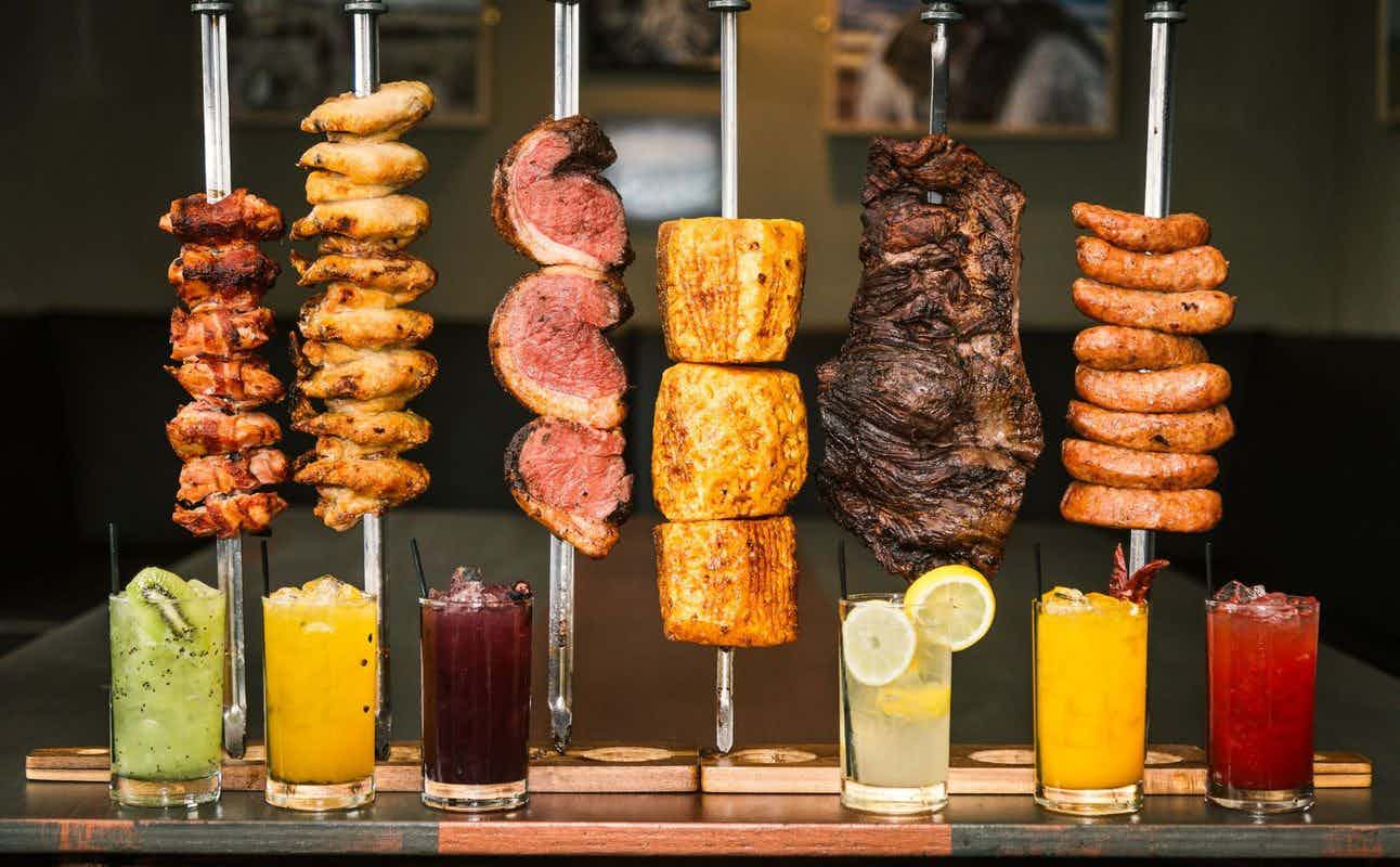 Enjoy Brazilian, Grill & Barbeque and Steakhouse cuisine at Fogo Brazilian BBQ Experience in Queenstown