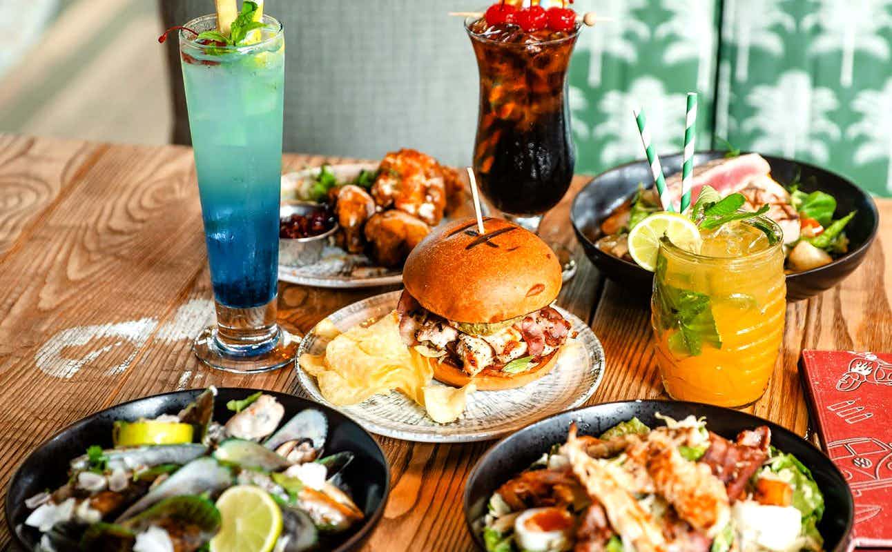 Enjoy Pub Food and American cuisine at Baha Betty in Newmarket, Auckland