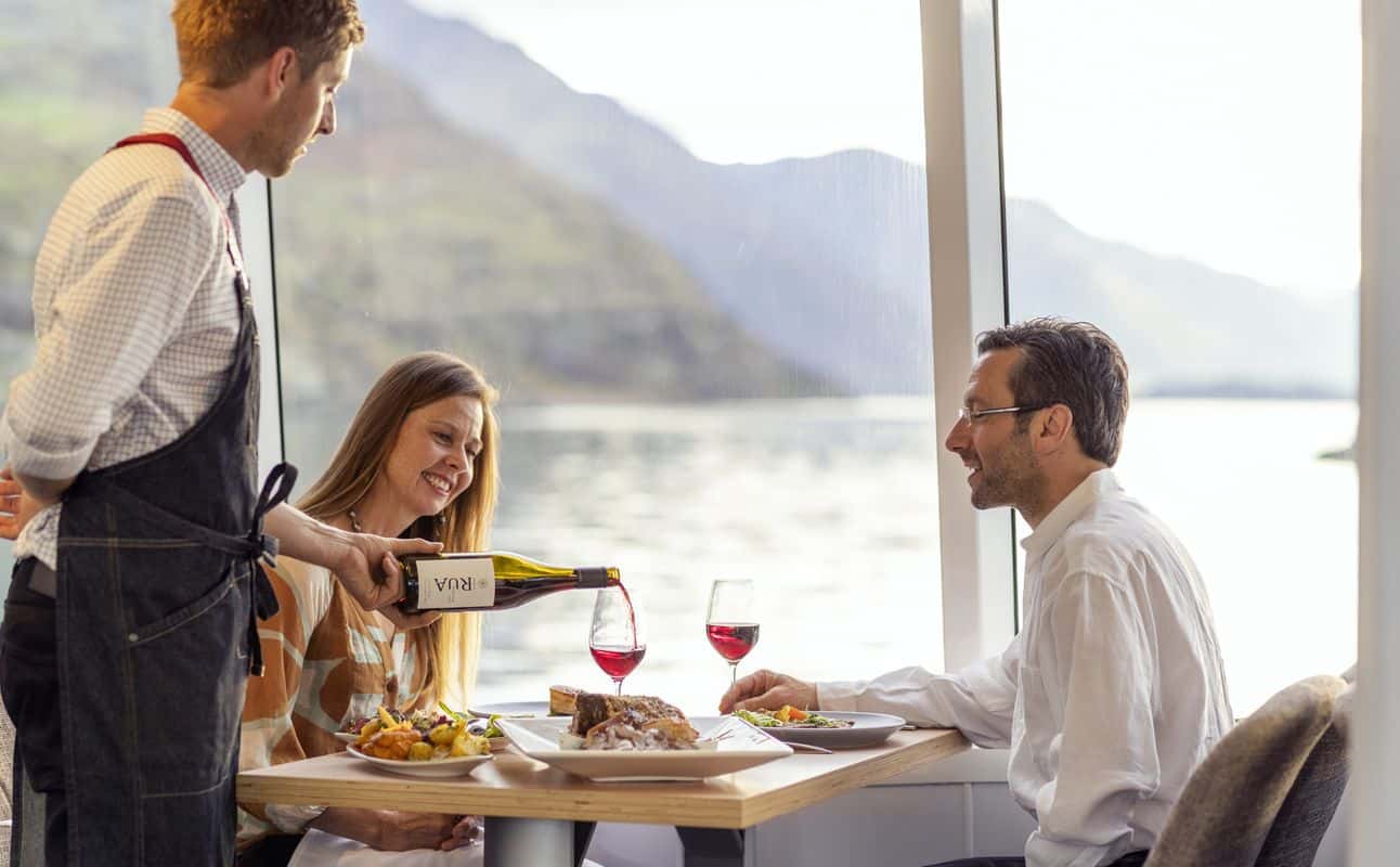 Enjoy New Zealand cuisine at Spirit of Queenstown Lunch Cruise in Queenstown CBD, Queenstown
