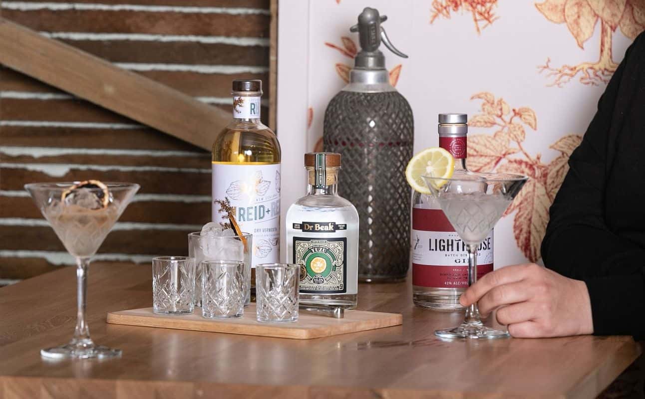 Enjoy Thai, Vegetarian options, Vegan options, Gluten Free options, Restaurant, Bars & pubs, Highchairs available, Wheelchair accessible, Table service, Indoor & outdoor seating, Free wifi, Street parking, Dog friendly, $$, Families, Groups, Craft beer, Bar scene and All patrons under 18 must be accompanied by a parent or legal guardian. cuisine at Tōhi Gin Room & Eatery in Martinborough, Wairarapa