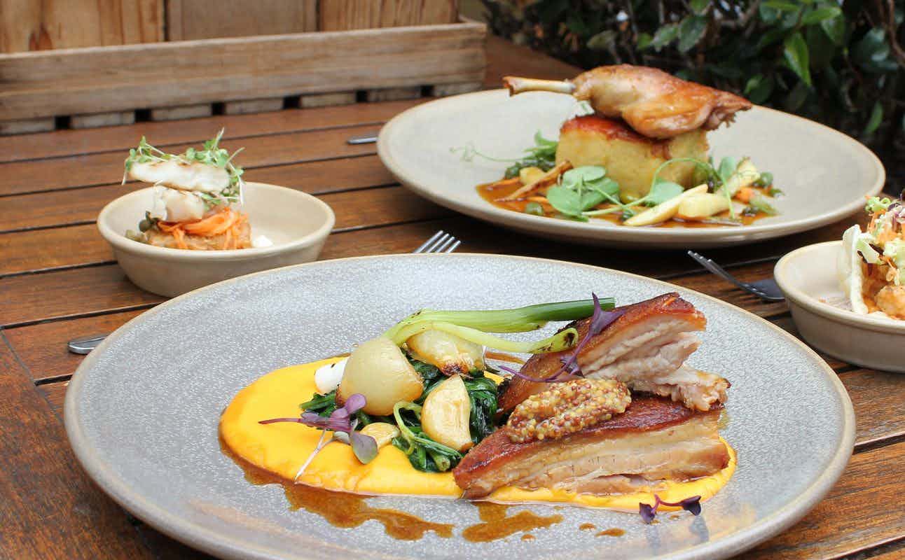 Enjoy New Zealand and Small Plates cuisine at The Glass Goose in Auckland City Centre, Auckland