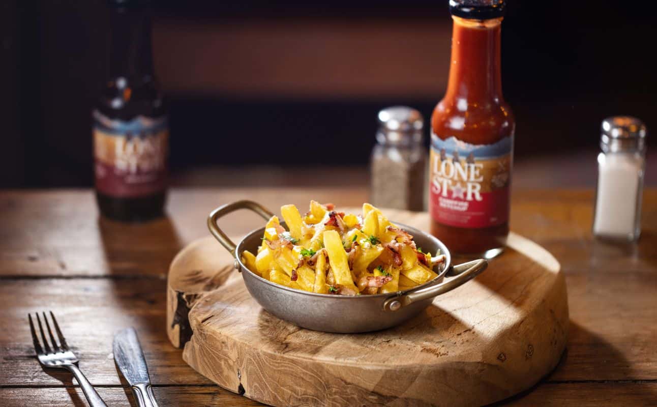 Enjoy Burgers, Steakhouse, American, Vegetarian options, Gluten Free options, Restaurant, Bars & pubs, Highchairs available, Table service, Wheelchair accessible, $$$, Groups, Business meetings, Date night, Kids and Families cuisine at Lone Star Spitfire in Burnside, Christchurch